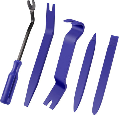 Car Plastic Trim Removal Tool Auto Trim Removal Set Auto Interior Disassembly Kit Car Clips Puller Diy Panel Tools