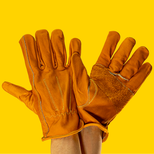 Advanced Gloves Buffalo Hide Driver Gloves with Palm Patch SH-405