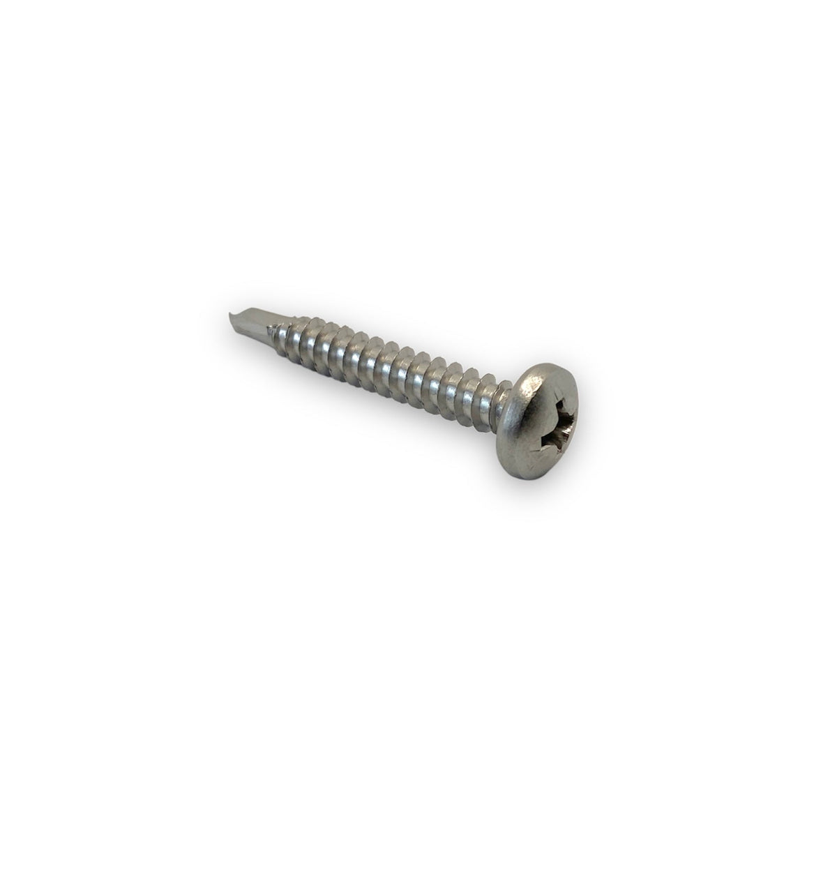 #10 x 1-1/4in Phillips Pan Tek Screw Stainless Steel