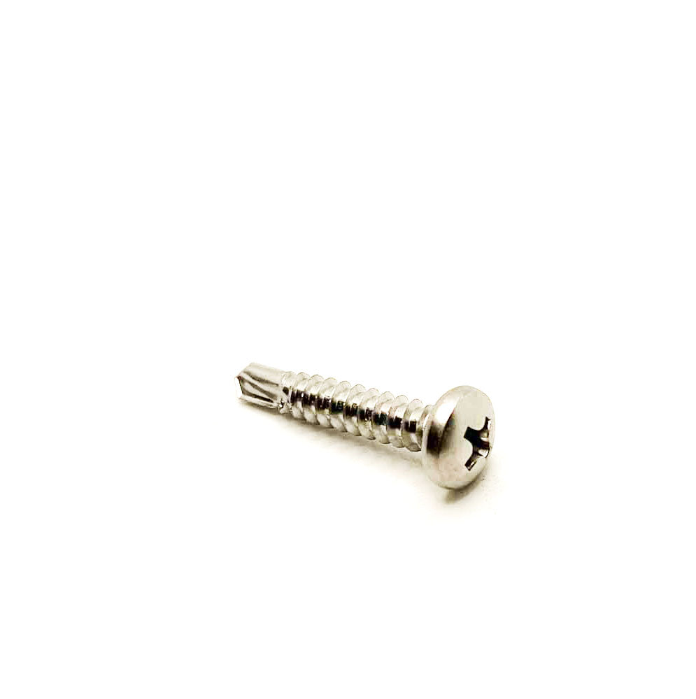 #10 x 1in Phillips Pan Tek Screw Stainless Steel