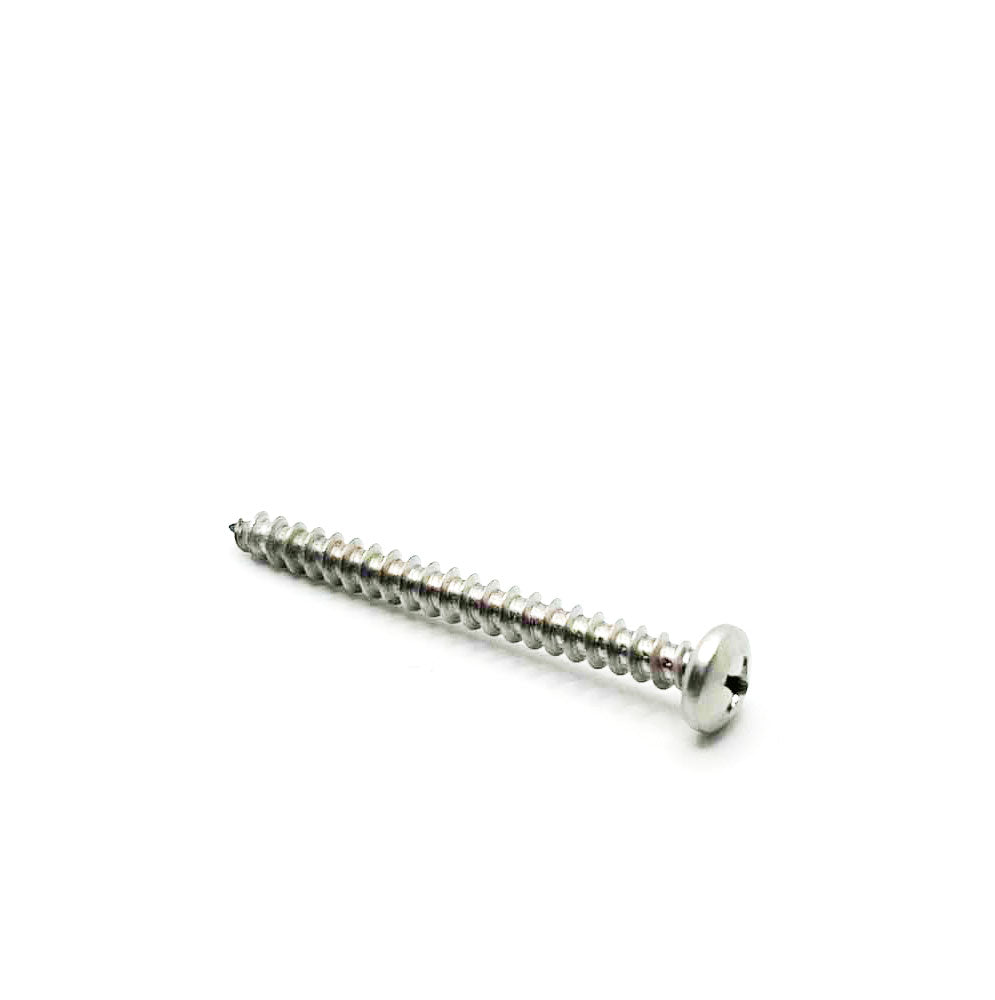 #10 x 2in Phillips Pan Tapping Screw Stainless Steel