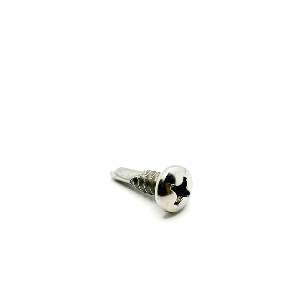 #12 x 3/4in Phillips Pan Tek Screw Stainless Steel