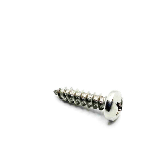 #14 x 1in Phillips Pan Tapping Screw Stainless Steel