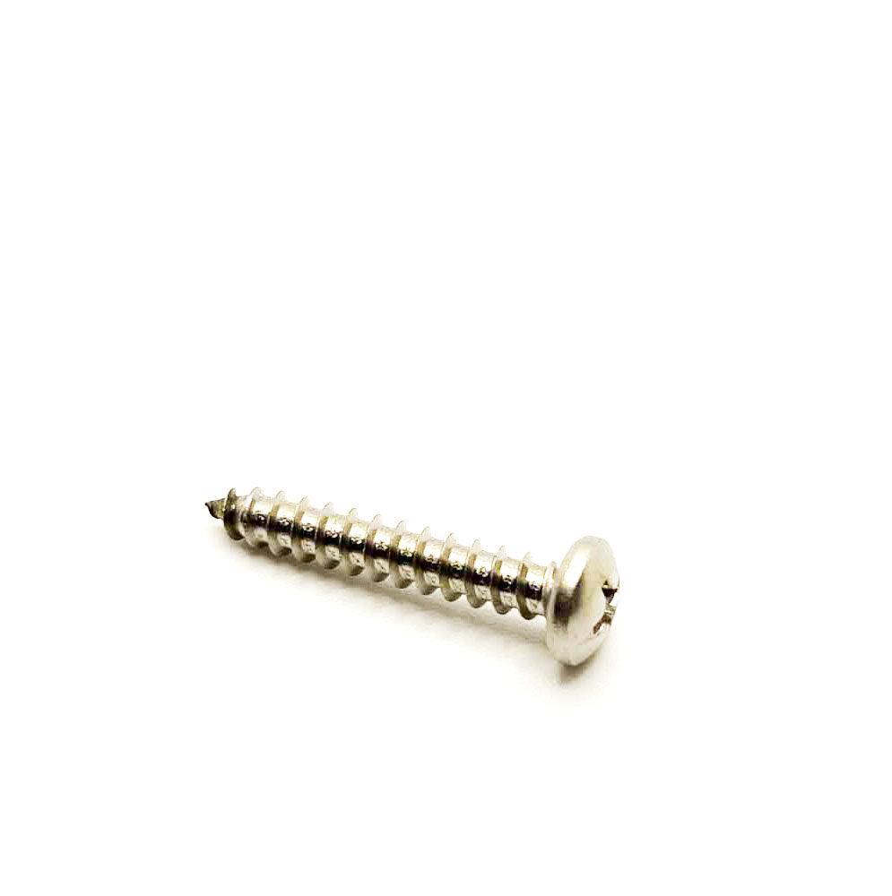 #8 x 1in Phillips Pan Tapping Screw Stainless Steel