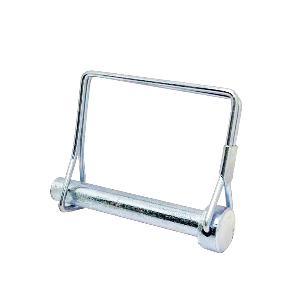 3/8 x 2-1/4in Square Lynch Pin Clear Zinc