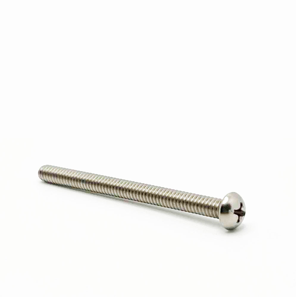 #10-24 x 2-1/2in UNC Stainless Steel Phillips Round Machine Screw