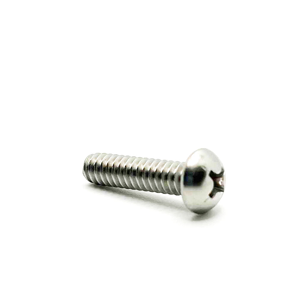 #10-24 x 3/4in UNC Stainless Steel Phillips Round Machine Screw
