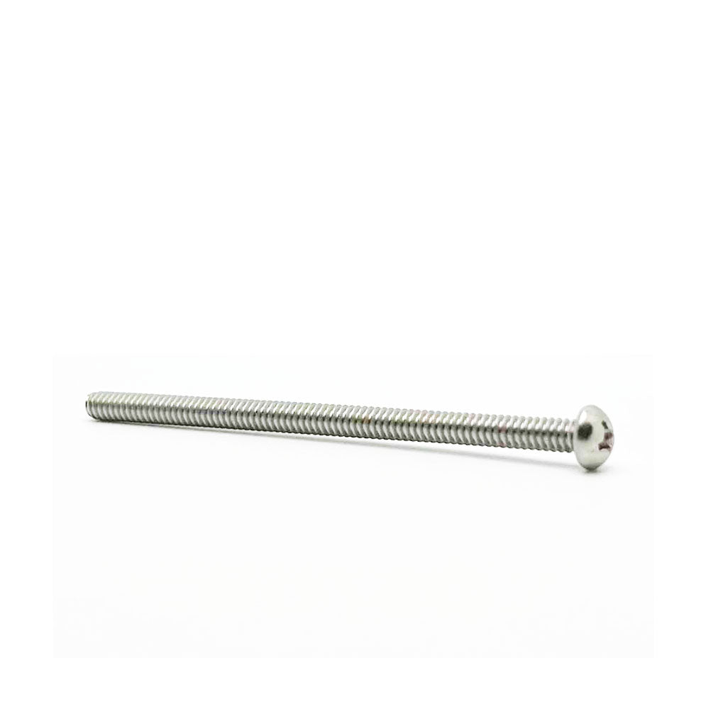#6-32  2-1/2in UNC Stainless Steel Phillips Round Machine Screw