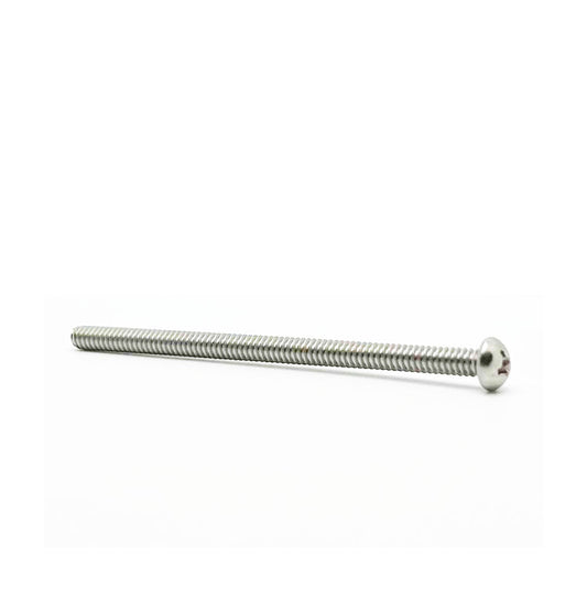 #6-32  2-1/2in UNC Stainless Steel Phillips Round Machine Screw