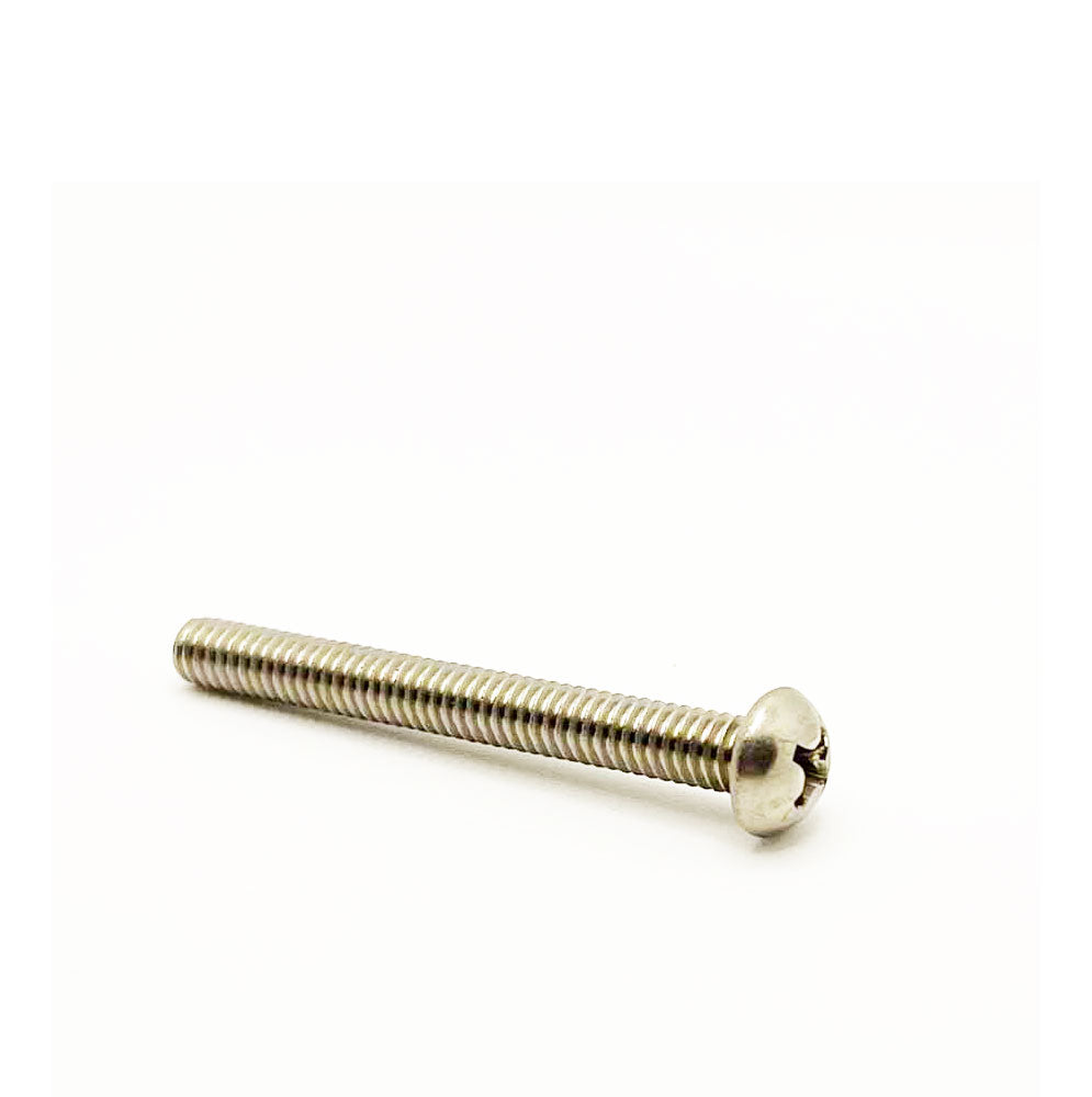 #8-32 x 1-1/2in UNC Stainless Steel Phillips Round Machine Screw
