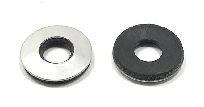 3/8 Stainless Steel w/Rubber Flat Washer Grade 18.8