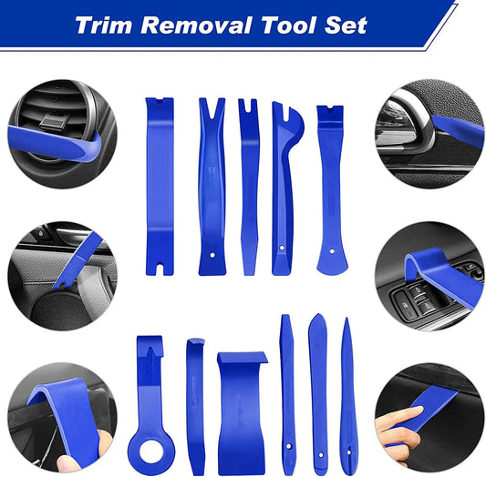 Car Interior Trim Removal Tool Set with Clip Puller