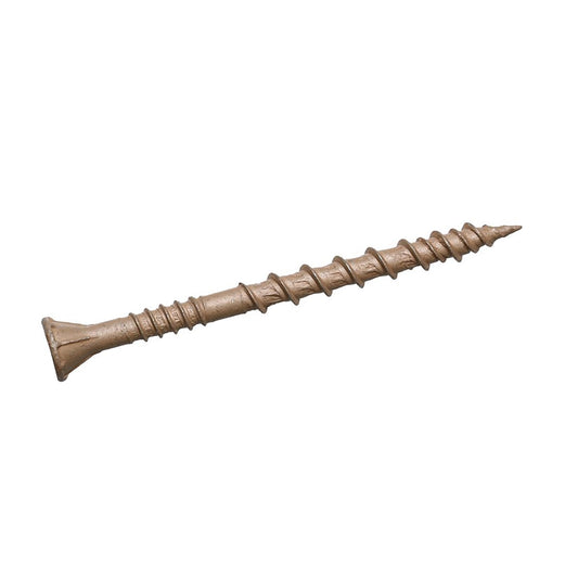 #10 x 2 1/2 Simpson Deck-Drive™ DSV WOOD Quik Guard® Coating Screw (T25 6-Lobe) Tan - Box (880)