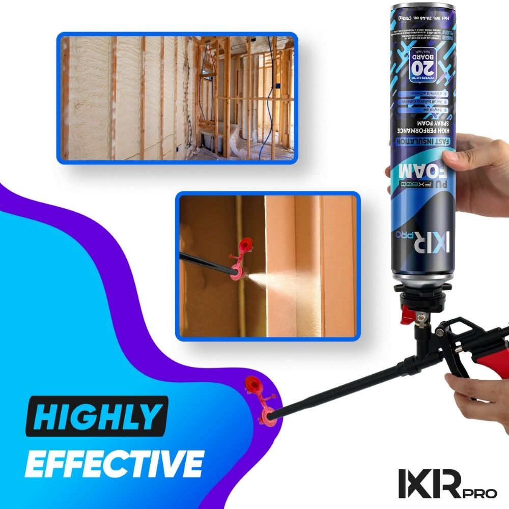 Spray Foam Insulation Can - 25oz Replacement Foam | IxirPro