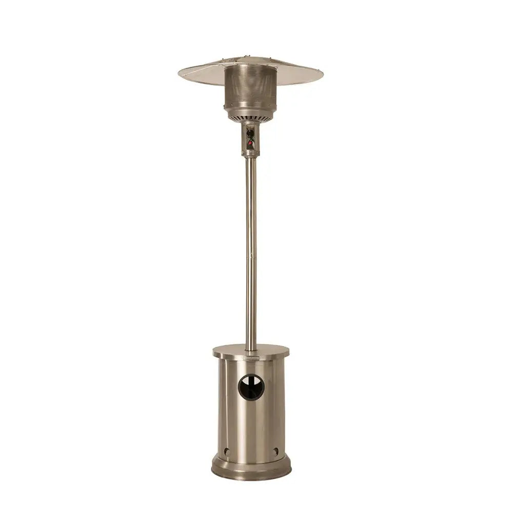 Stainless Steel Patio Heater with Permanent Table