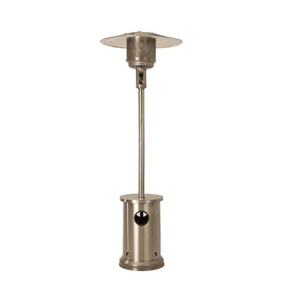 Stainless Steel Patio Heater with Permanent Table