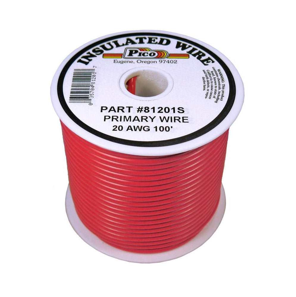 20ga Primary Wire Red