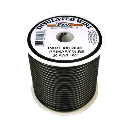 20ga Primary Wire Black