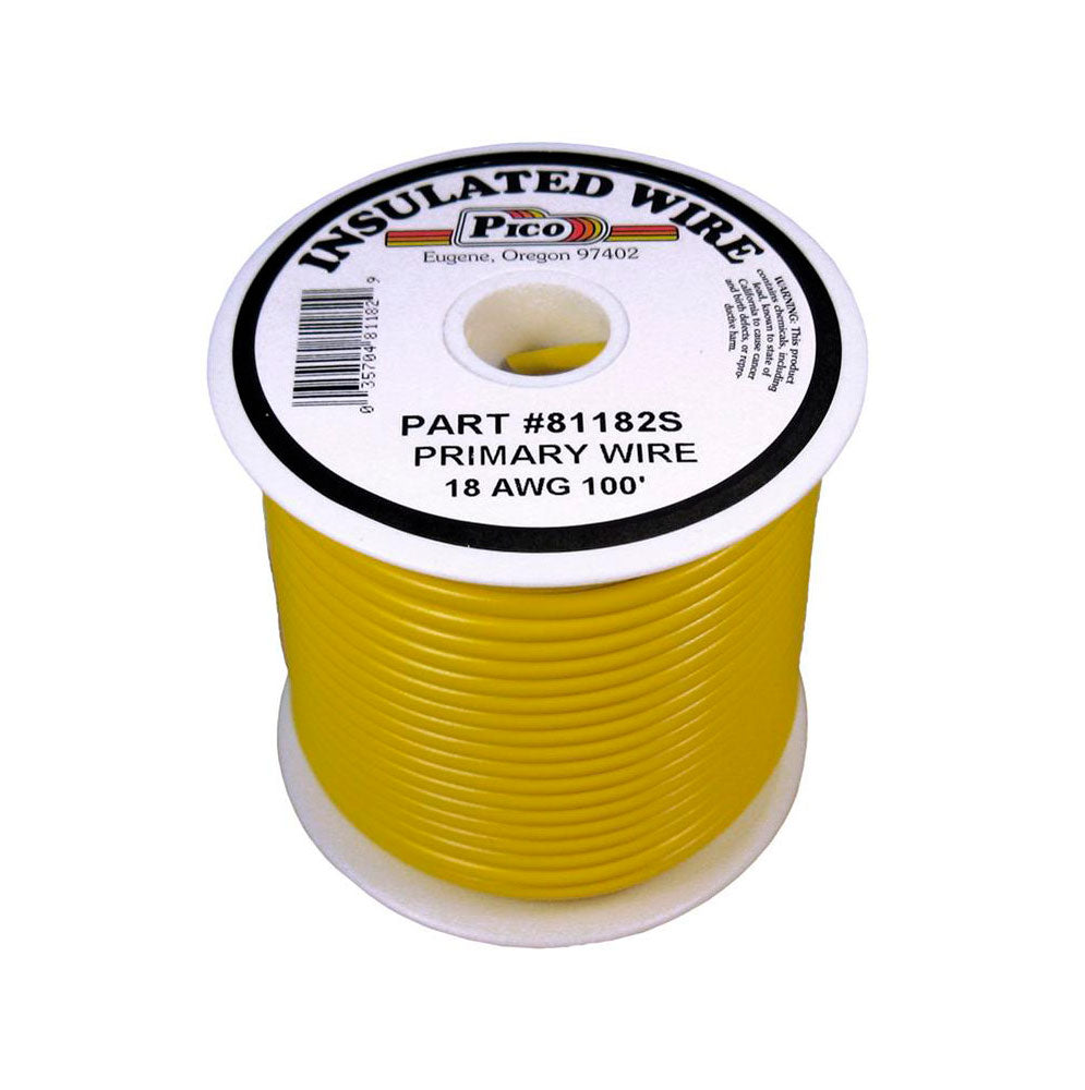 18ga Primary Wire Yellow