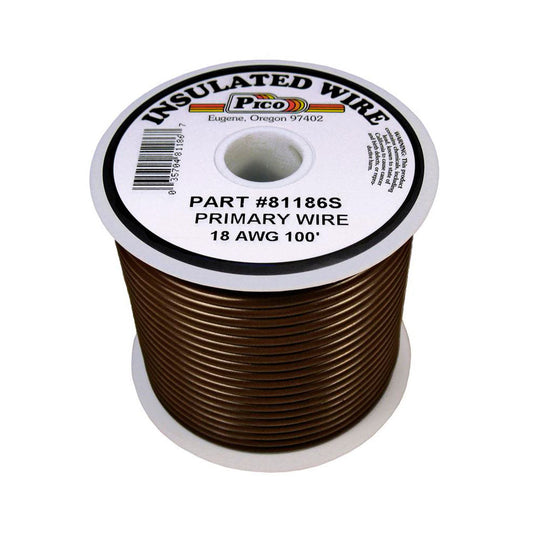 18ga Primary Wire Brown