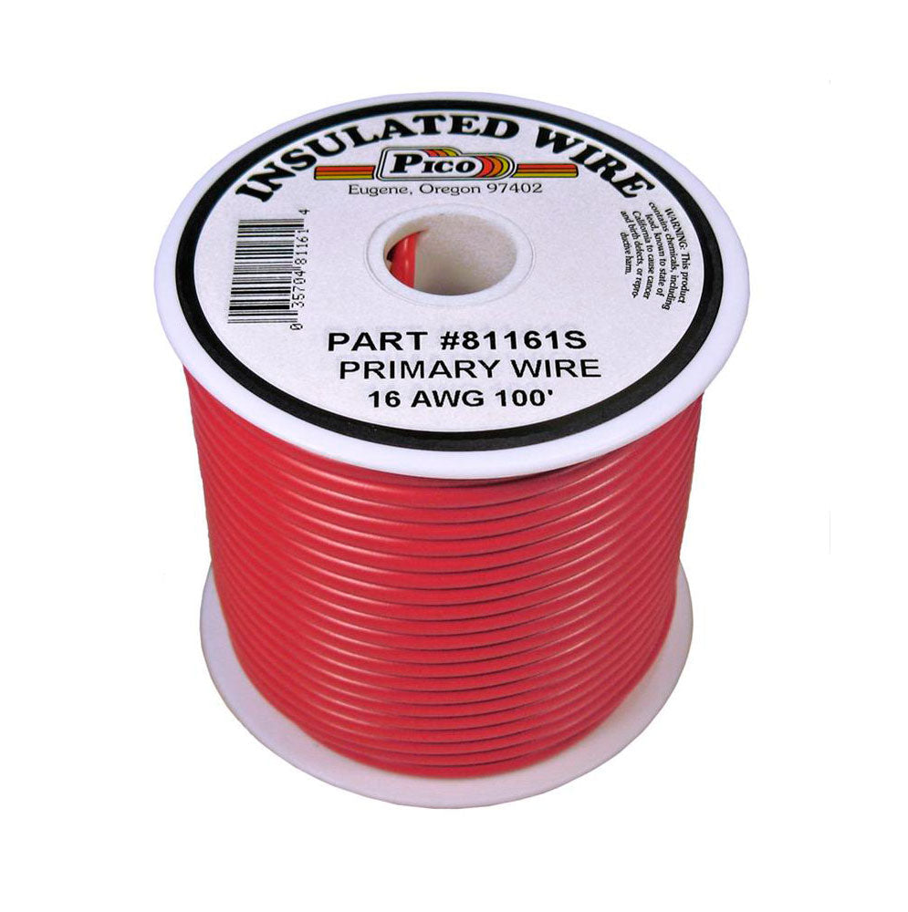 16ga Primary Wire Red