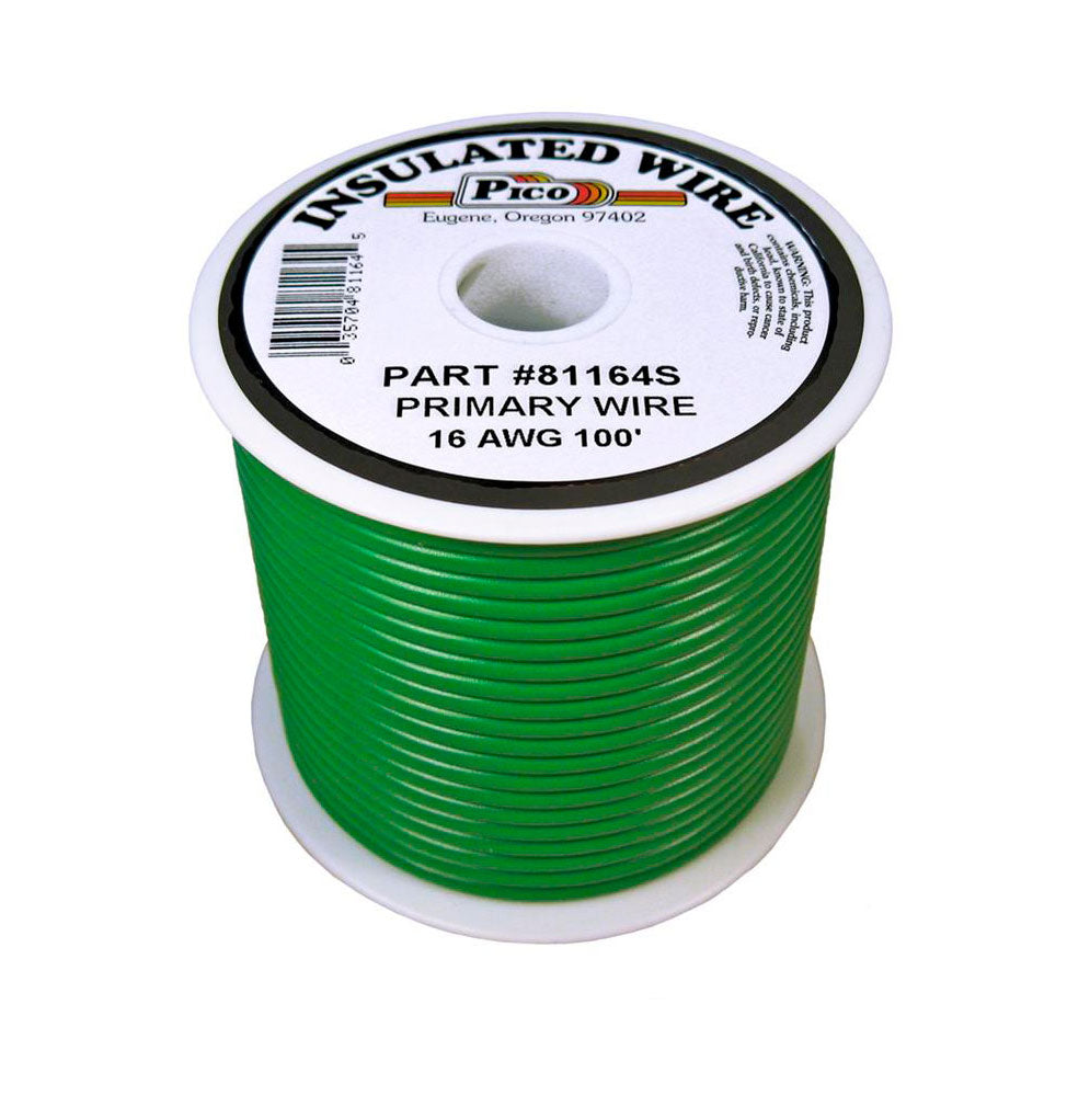 16ga Primary Wire Green