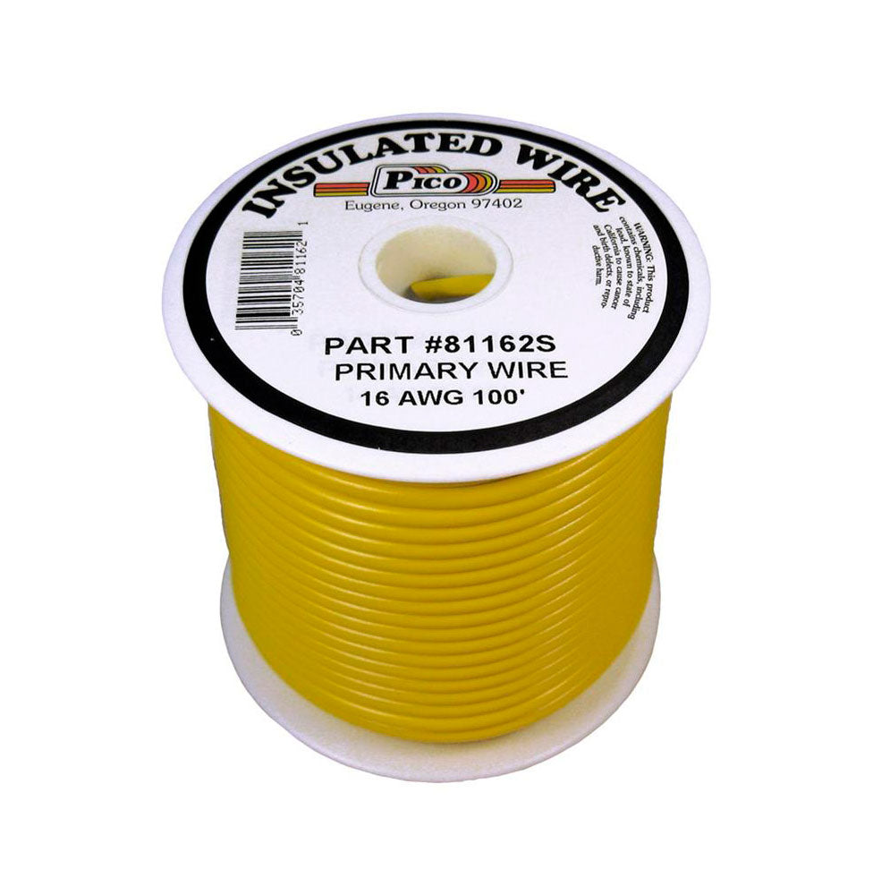 16ga Primary Wire Yellow