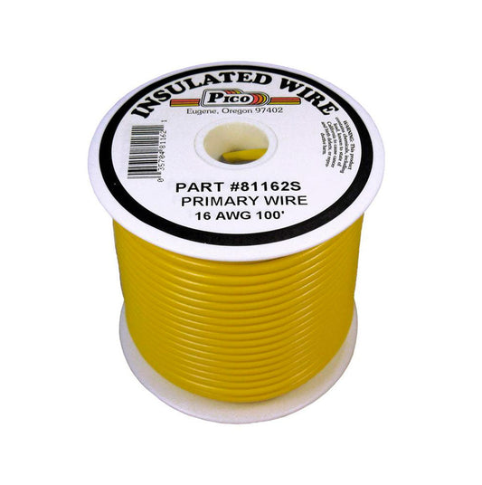 16ga Primary Wire Yellow