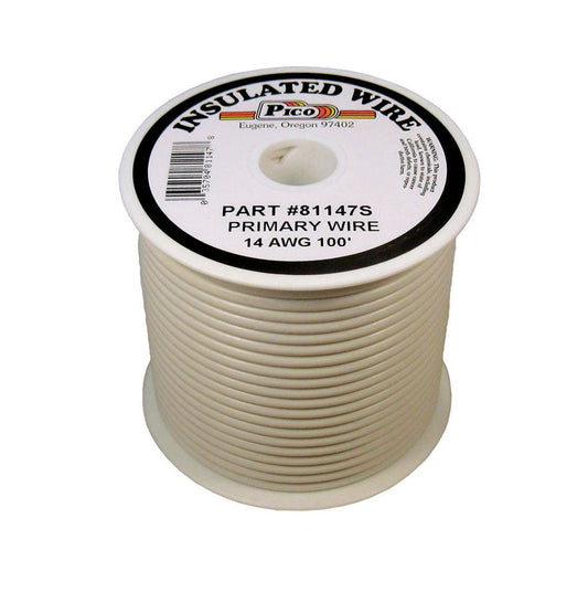 14ga Primary Wire White