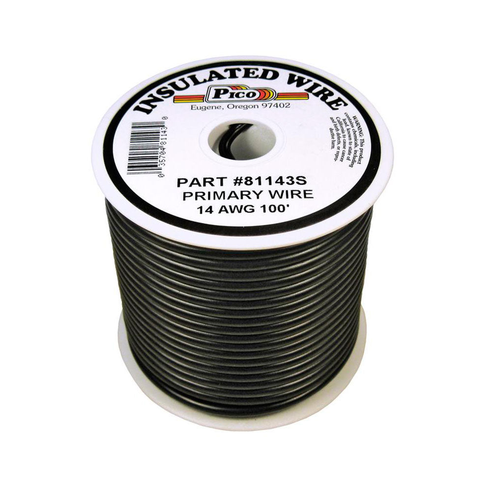14ga Primary Wire Black