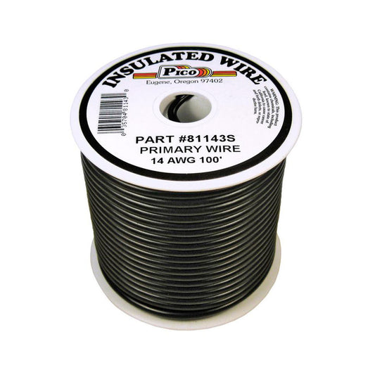 14ga Primary Wire Black