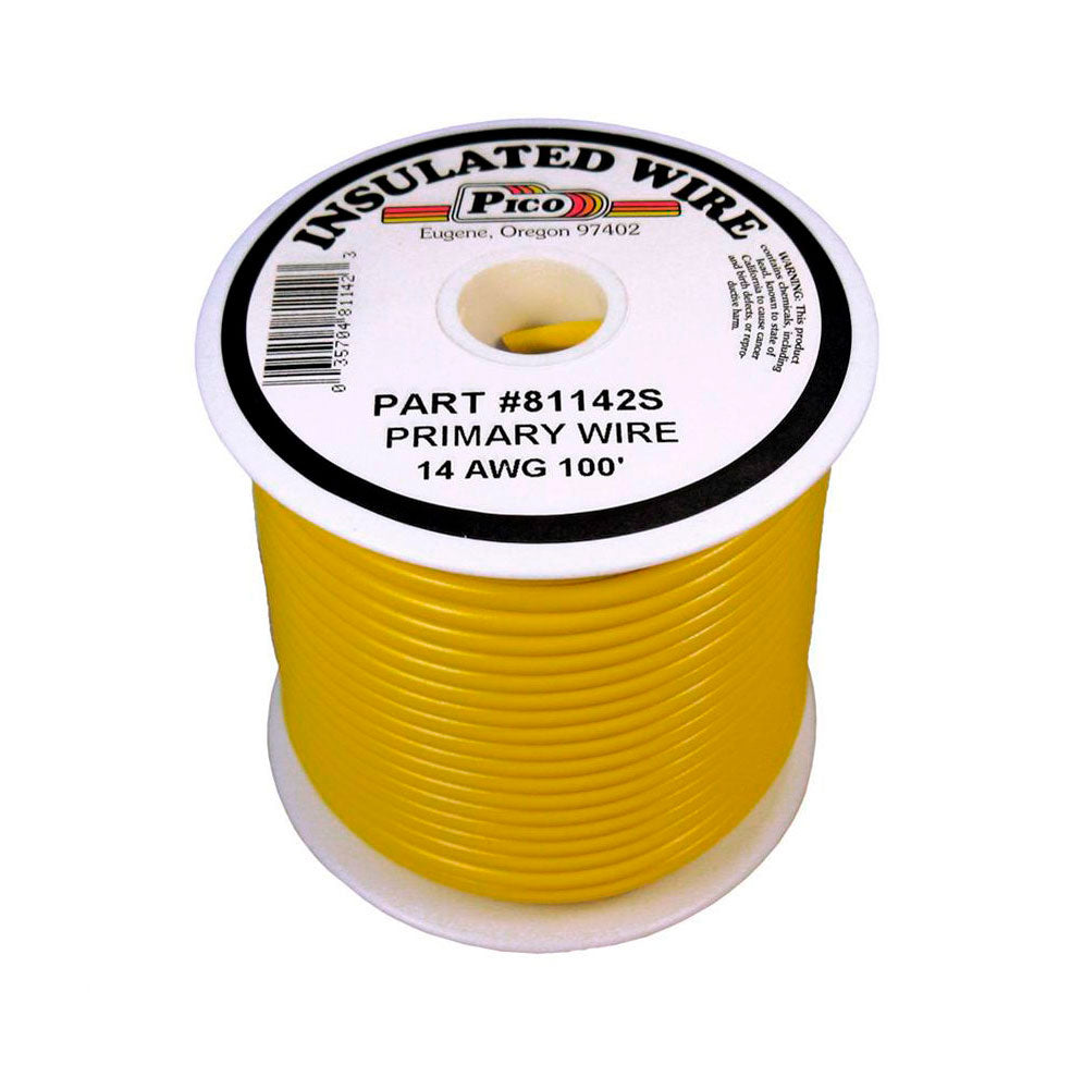 14ga Primary Wire Yellow