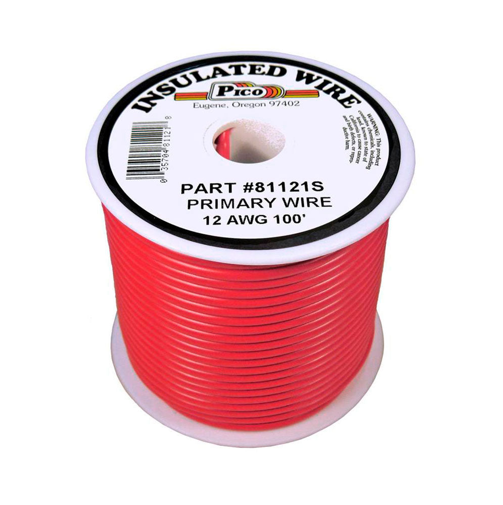 12ga Primary Wire Red
