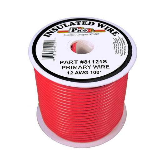 12ga Primary Wire Red