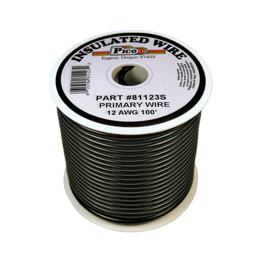 12ga Primary Wire Black