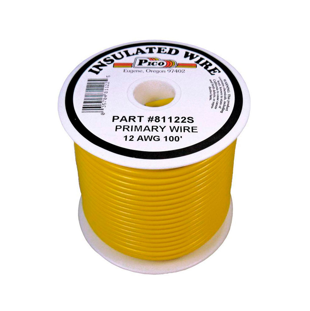 12ga Primary Wire Yellow