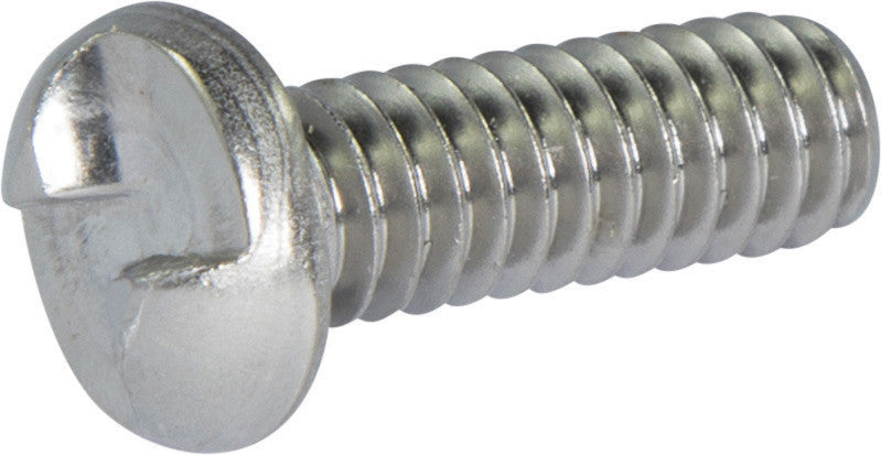10-32 x 1/4 Tamper Resistant One Way Round Head Machine Screw 18-8 Stainless Steel