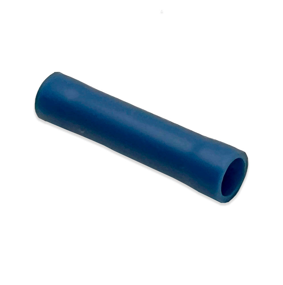 16-14 AWG Butt Blue Vinyl Fully Insulated