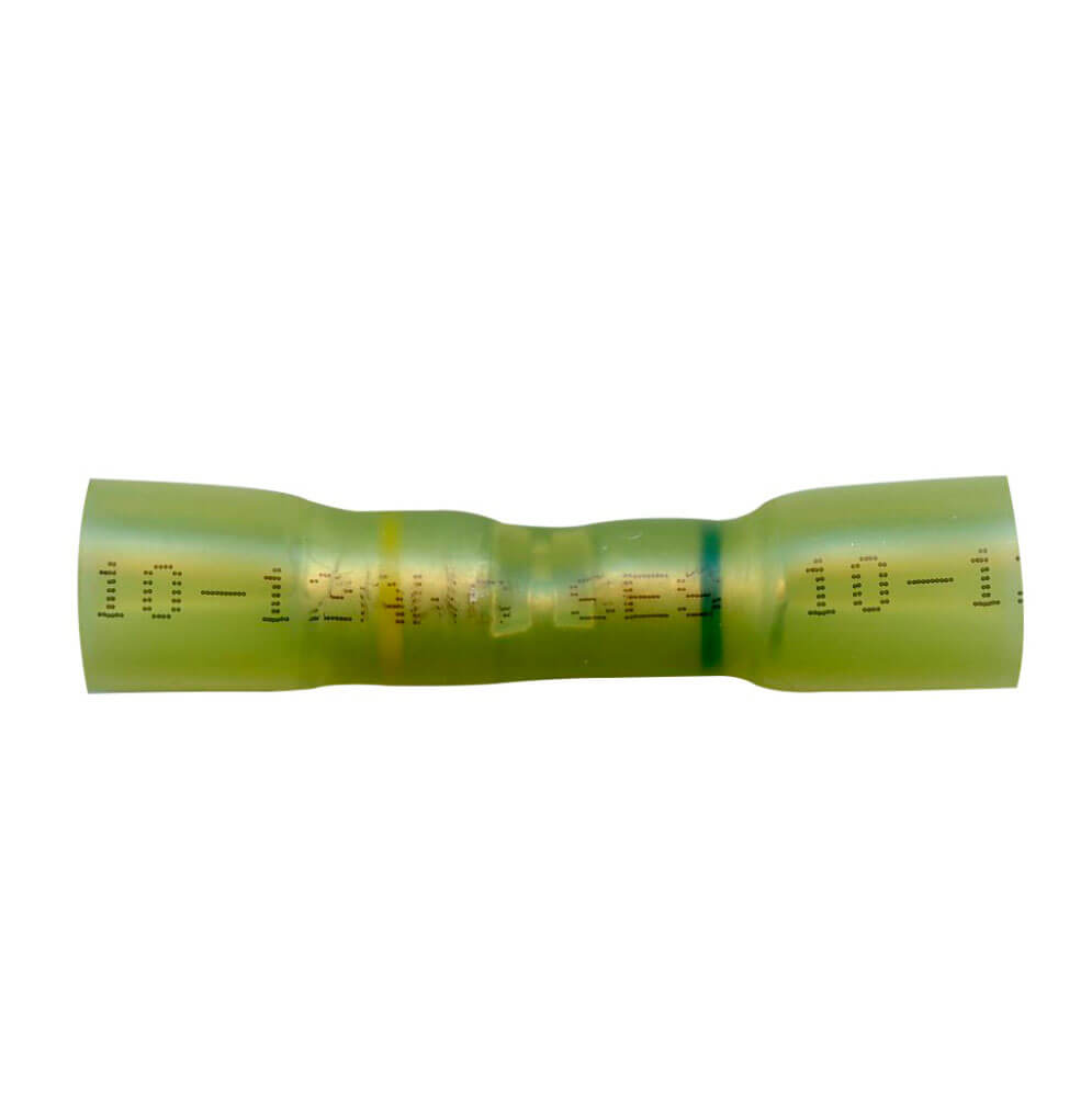 12-10 to 16-14 AWG Step Down Butt Yellow Heat Shrink
