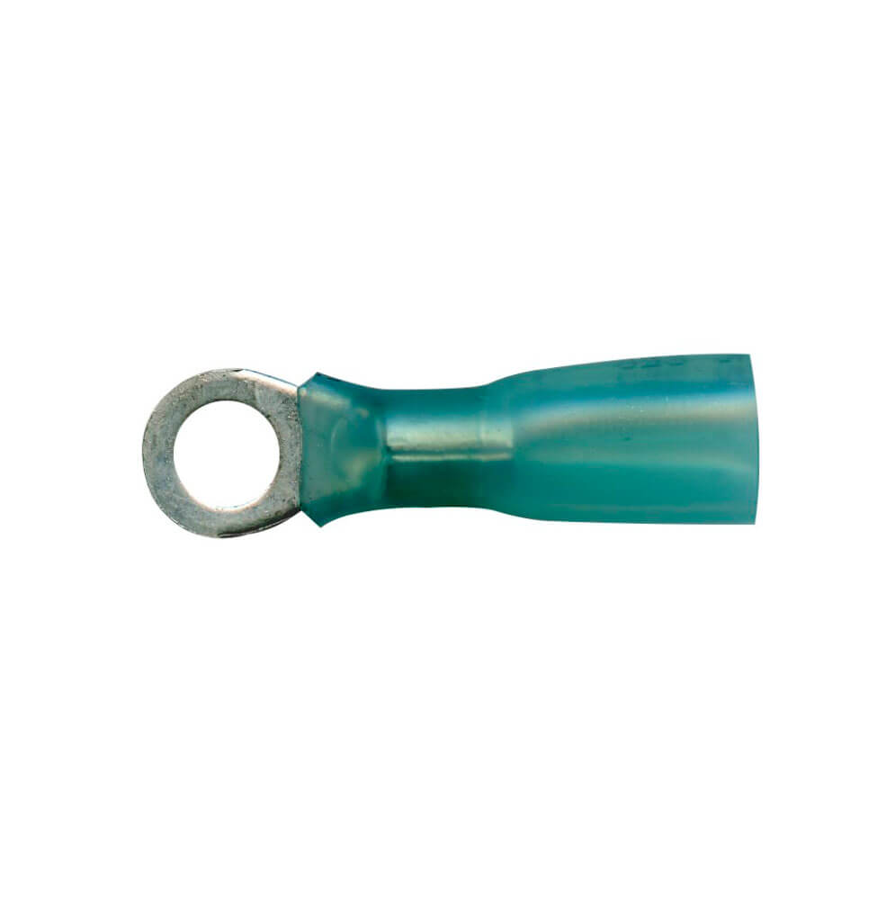 16-14 AWG #10 Ring Blue Heat Shrink