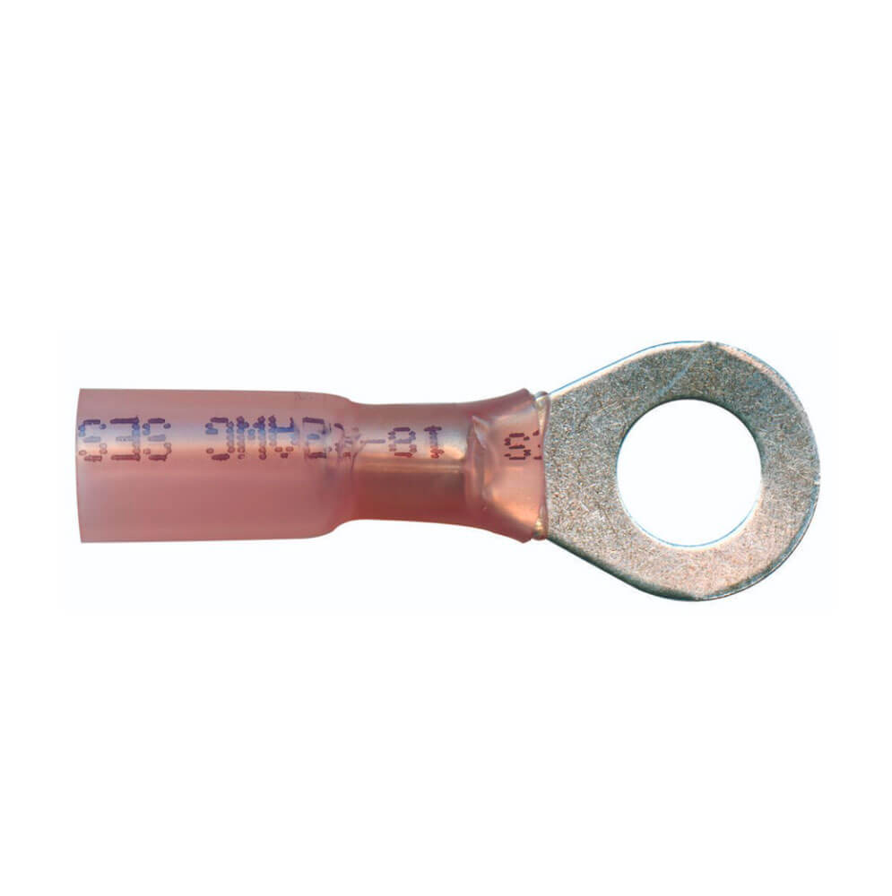 22-18 AWG 1/4in Ring Red Heat Shink