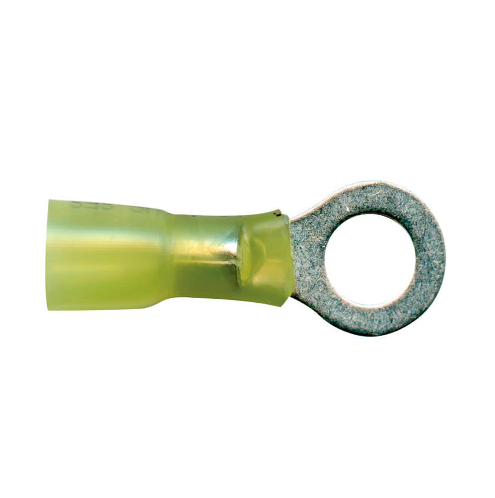 12-10 AWG 1/2in Ring Yellow Heat Shrink