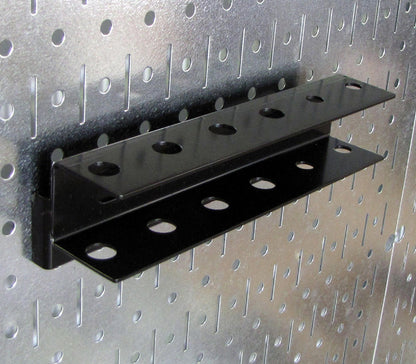 Pro-Grade Pegboard Organizer Kit - Galvanized Pegboard with Accessories