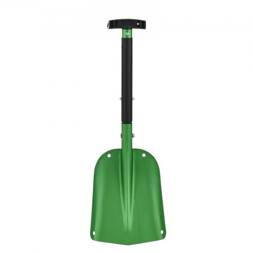 Snow Shovel for Driveway, 8.5 in Wide Aluminum Alloy Snow Shovel with T-shaped Handles, Large Capacity Snowplow Shovels, Portable & Lightweight Snows Removal Tool for Garden Car Camping