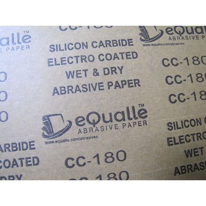 180 Grit Sandpaper Sheets – 25 Pack, 9x11 in, Wet or Dry Use
