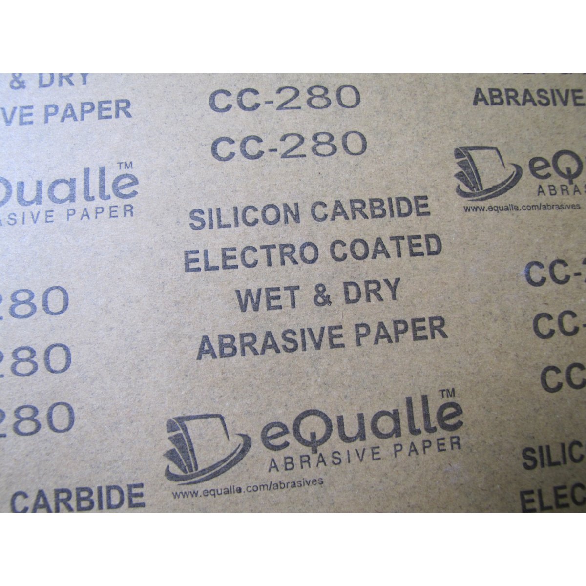 280 Grit Sandpaper Sheets – 50 Pack, 9x11 in, Wet or Dry Use