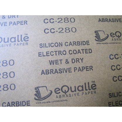 280 Grit Sandpaper Sheets – 50 Pack, 9x11 in, Wet or Dry Use