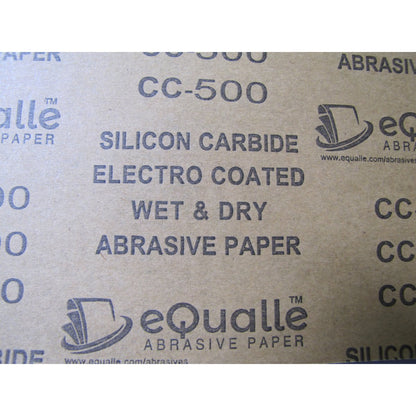 500 Grit Sandpaper Sheets – 100 Pack, 9x11 in, Wet or Dry Use