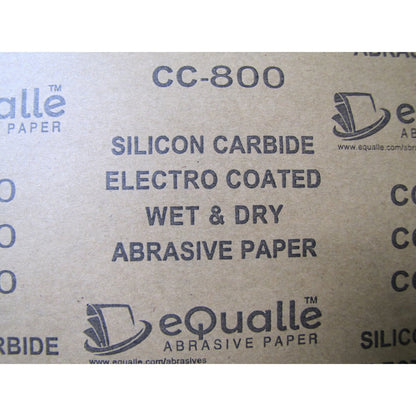 800 Grit Sandpaper Sheets – 10 Pack, 9x11 in, Wet or Dry Use