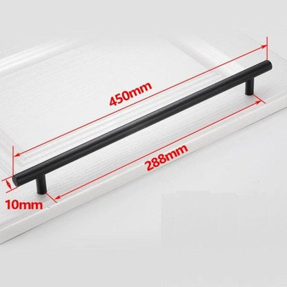 Black Golden Cupboard Handle Brushed Stainless Steel Kitchen Cabinet Door Knob Furniture Drawer Pull Hardware Pulls  Bar Handle  Furniture Handle Drawer Pull Hardware Stainless Steel Kitchen Drawer Pulls Cabinet Handles